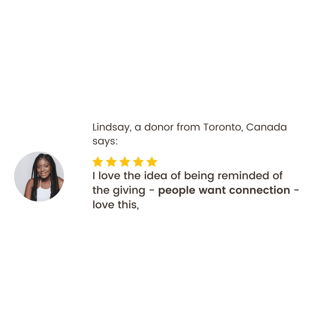 Meghan, a donor from Ottawa, Canada, says (5)